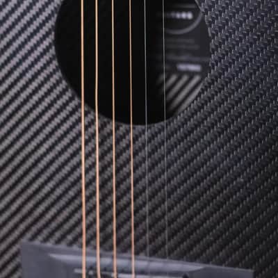 KLOS Acoustic Travel Guitar with Gig Bag image 6