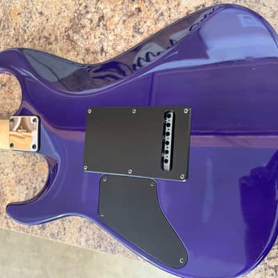 1995 Tom Anderson Guitarworks Drop Top Translucent Purple - Brazilian Rosewood image 8