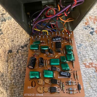 Boss SD-1 Super OverDrive “Silver Screw” MADE IN JAPAN Black Label 1981 image 13