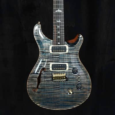 PRS 40th Anniversary Custom 24-08 Semi-Hollow Limited Edition in Faded Whale Blue with Natural Back image 3
