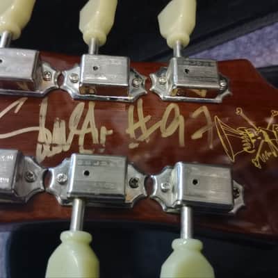 Epiphone Slash Signature Les Paul 2017 Anaconda Burst Hand SIgned #97/100 *** FREE SHIPPING *** image 15