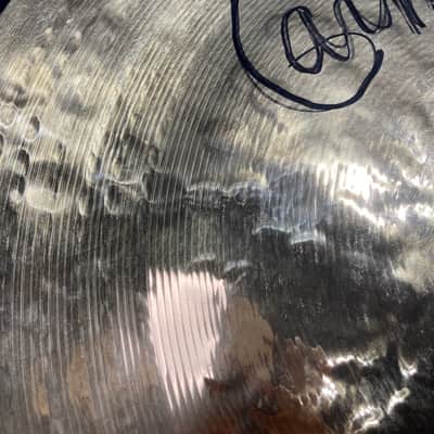 Carmine Appice's Sabian 19.5" Prototype China (CA2 #8) Autographed!! image 11