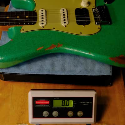 Fender Custom Shop Custom Deluxe Stratocaster - Seafoam Green Sparkle image 20
