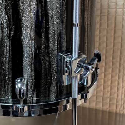 Tama Starclassic Walnut Birch 14” x 12” Floor Tom Black Clouds & Silver Lining image 11