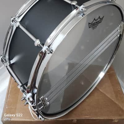 Noble & Cooley *Pre-Order* Alloy Classic 6x14" Cast Aluminum Snare Drum Black Powder Coat & Chrome Hardware | Made in the USA | Special Order | Authorized Dealer image 7