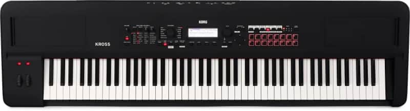 Korg Kross II 88-Key Synthesizer Workstation - Black image 1