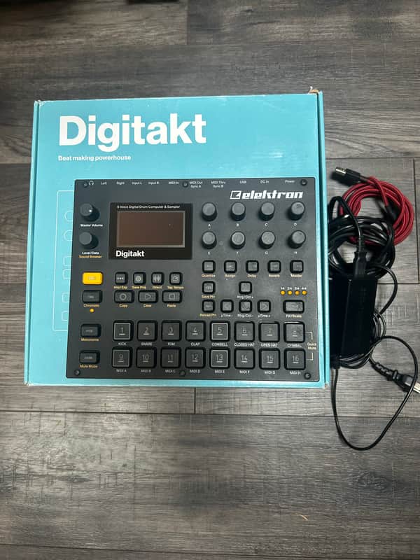 Elektron Digitakt Eight-Voice Digital Drum Computer/Sampler
