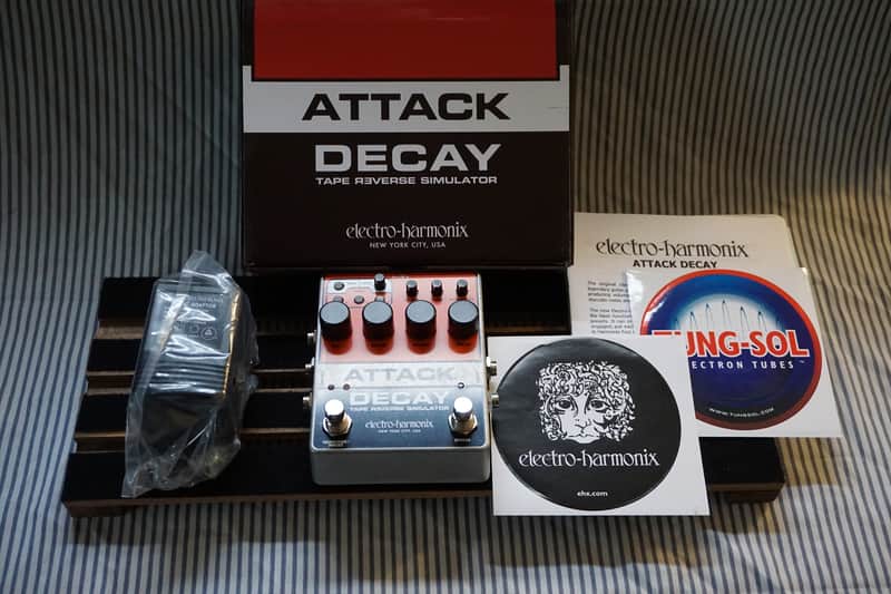 Electro-Harmonix Attack Decay Reverse Tape Simulator 2019 - Present - Orange / Black image 1
