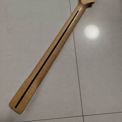 Flamed Maple ST Guitar Neck, 22-Frets image 6