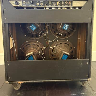 Fender Super Reverb 2-Channel 40-Watt 4x10" Guitar Combo 1963 - 1967 - Black Panel image 5
