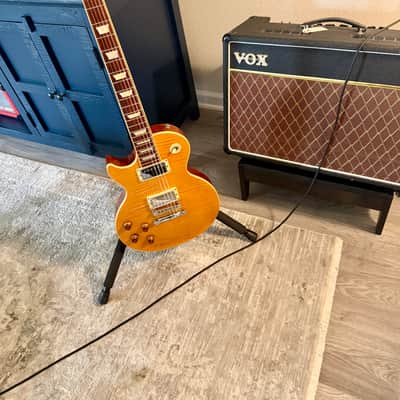 Gibson Les Paul Standard left handed 2012 - Amber Flametop image 11