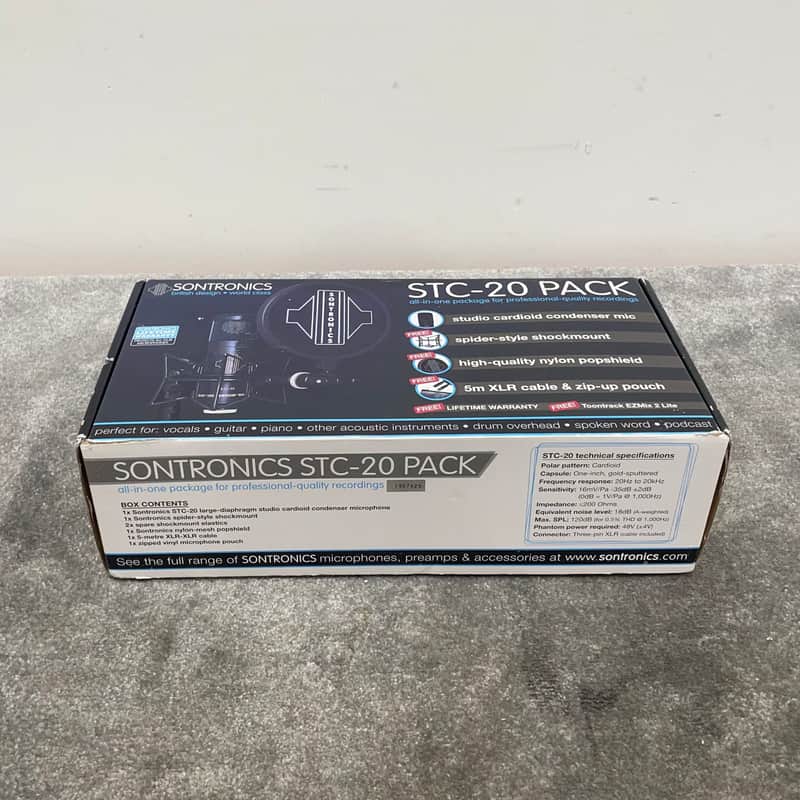 2010 Sontronics Sontronics STC-20 Pack Black