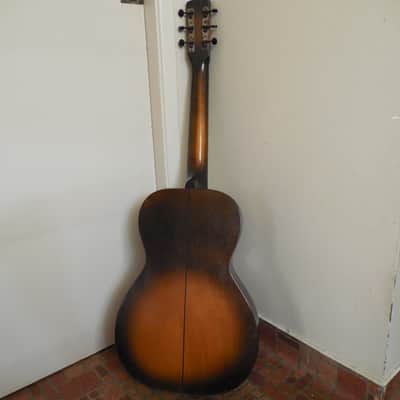 Slingerland May Bell Parlor Guitar Sunburst 1930's Vintage image 5