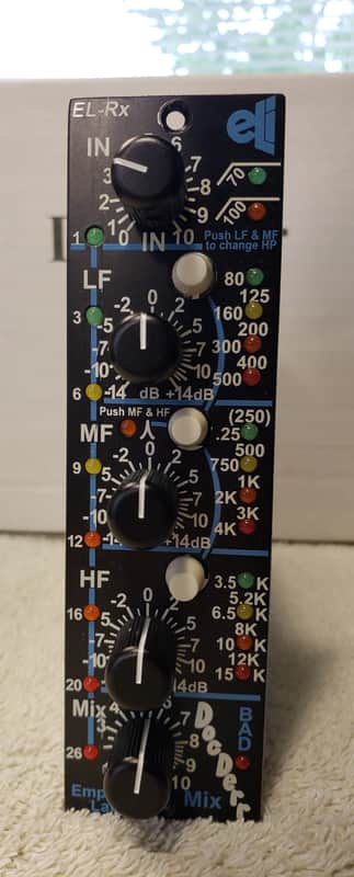 Empirical Labs EL-Rx DocDerr 500 Series Channel Strip Module 2010s - Black image 1