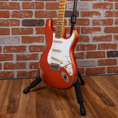 Fender Custom Shop SR25-69 Stratocaster Heavy Relic Aged Candy Tangerine 2025 w/OHSC image 5