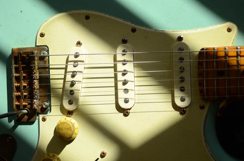 Fender Stratocaster Relic American Nitro Surf Green Custom Shop Fat 50's image 1