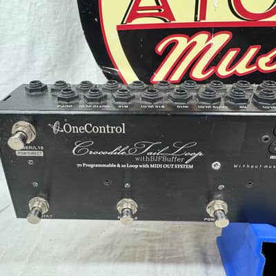 One Control Crocodile Tail Loop with BJF Buffer 10 Effects Loops Pedal with MIDI image 2