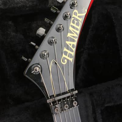 Hamer Chaparral Custom 1988 Candy Apple Red Great Neck All Original image 2