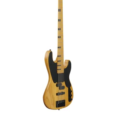 Schecter Model-T Session 5 Bass Natural Satin image 8