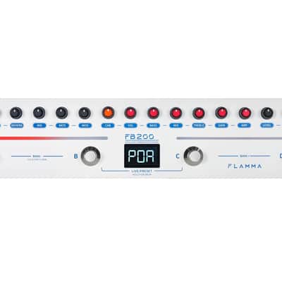 Flamma FB-200, Bass Guitar Multi-Effects Processor, Amp Modeling image 8