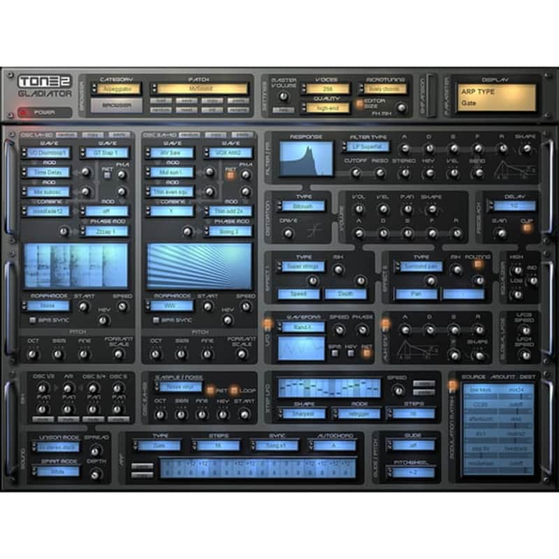 Tone2 Gladiator 3 Expanded Virtual Synthesizer image 1