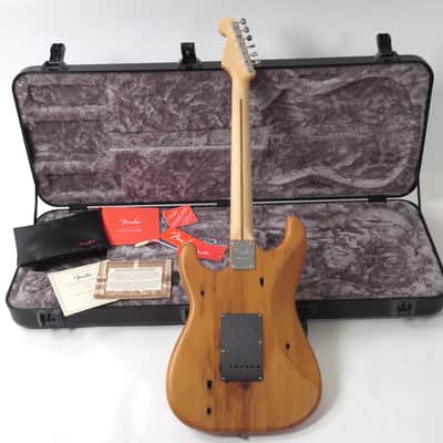 2017 Fender Limited Edition Exotic Collection Vintage ’59 Pine Stratocaster - 100 Year Old Pine Body - Original Case COA and Paperwork image 4