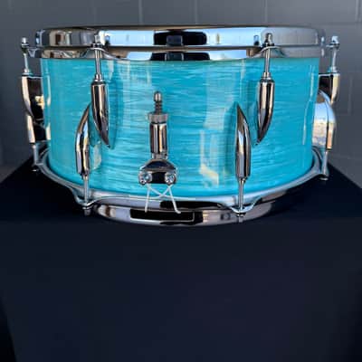 SONOR Vintage Series 6.5x14" Snare Drum in California Blue (Rm4) image 8
