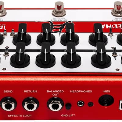 Friedman IR-J Jake E. Lee Signature Dual-tube Guitar Preamp Pedal image 4