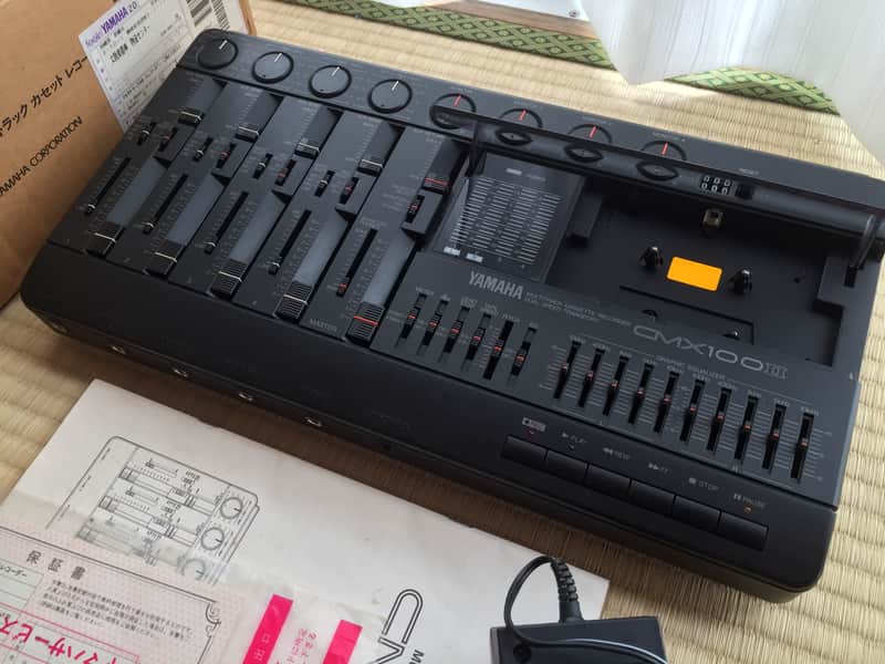 1980s Yamaha 4-Track Cassette Tape Recorder CMX100 II MTR w/ | Reverb