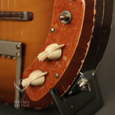 early 1950's Kay K-125 thru-neck image 8