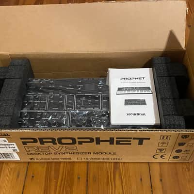 Sequential Prophet Rev2 Desktop 8-Voice Polyphonic Synthesizer 2018 - Present - Black with Wood Sides image 6