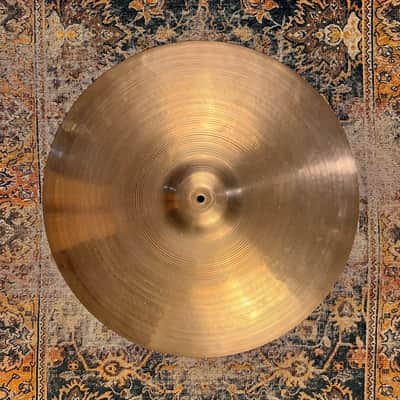 VIDEO! BIG Light Vintage Zildjian 22" Light Crash Ride 2613 g Complex Full Crash image 1