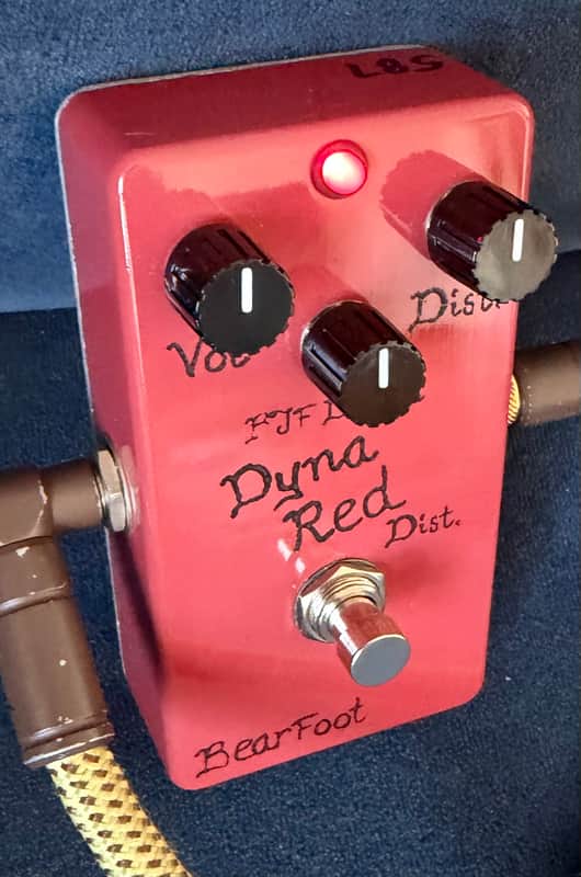 Bearfoot FX Dyna Red Distortion 2010s - Red | Reverb