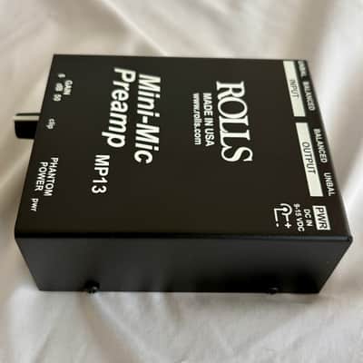 Rolls MP13 Mini Microphone Preamp 2010s - Black image 5