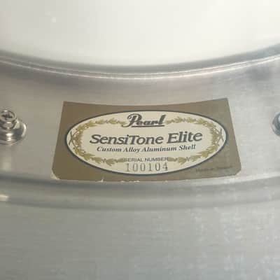 Pearl SensiTone Elite Custom Alloy Aluminum Snare Drum - 5x14 image 7