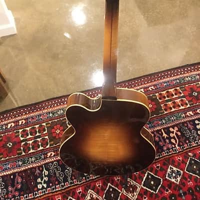 DeCava Stratford archtop guitar 2012 - Almond Burst image 12