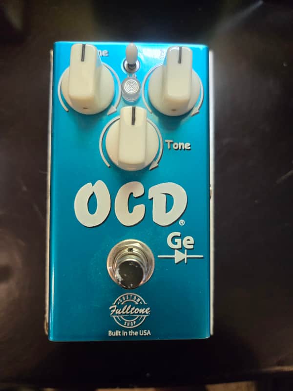 Fulltone Custom Shop OCD-GE Germanium Overdrive 2019 - Tahitian Teal image 1