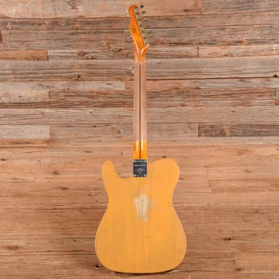 Fender Custom Shop LTD CuNiFe Blackguard Telecaster Heavy Relic Butterscotch Blonde image 5