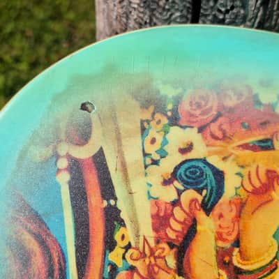 Custom Tele Body, Aged, Nitro , Alder , sea foam green image 2