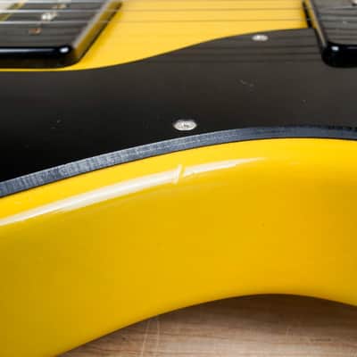 Yamaha SG-RR Standard MIJ 1989 Lime de Mahogany Yellow Vintage Japan P-90 PUs w/ Bag image 6