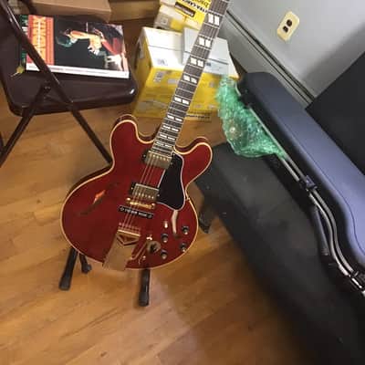 Gibson Marcus King ES-345,1 of 50, custom shop 2021, MINT 10 condition,COA,Belt Buckle,orig case image 12