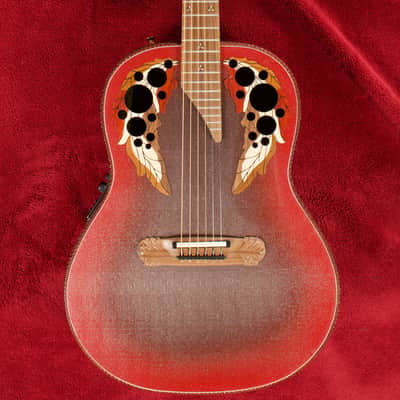 Ovation Adamas 1687GT-2 Deep Bowl Reverse Red Burst 2022 image 1