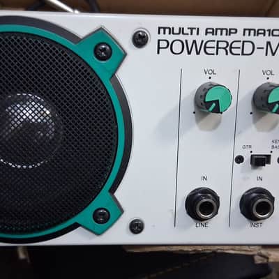 CIB Rare Vintage, collectable Ibanez ma10 multi mini amp powered image 16