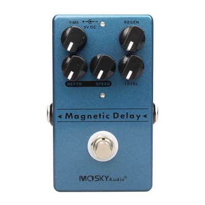 Mosky Magnetic Delay Guitar Pedal,price include the import duty for US buyer image 1
