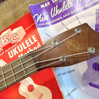 Gretsch SOPRANO UKELELE LATE 1940S NATURAL MAHOGANY With Original Box image 2
