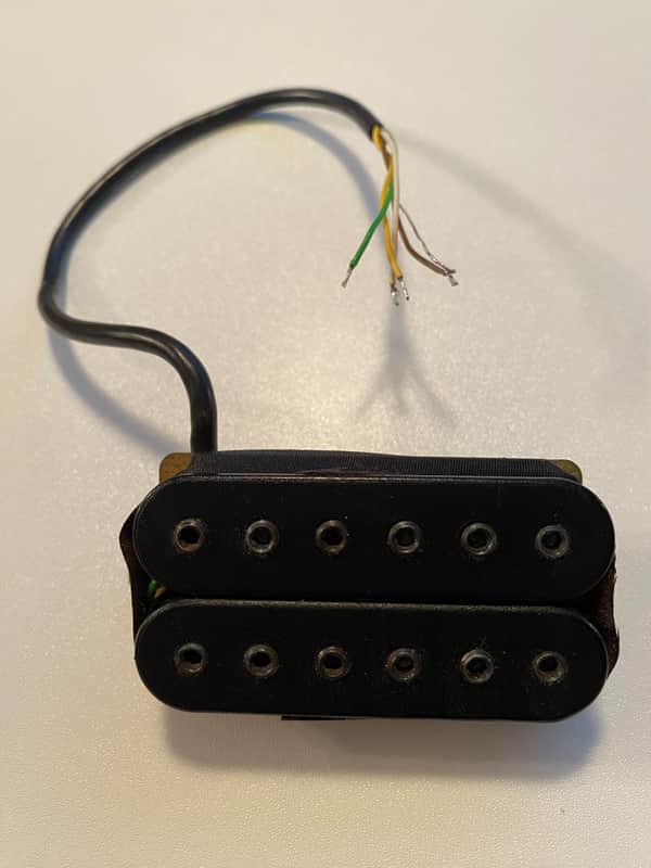 Schaller 2 in 1 Bridge Humbucking Guitar Pickup 212B 1990's - Black image 1