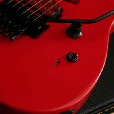Kramer CK110 Tatsuya Signature Model Red/Orange & Kinsman Hard Case image 20