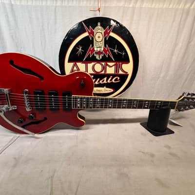 Hamer USA Monaco III 3 Singlecut Semi-Hollowbody Guitar with Case image 2