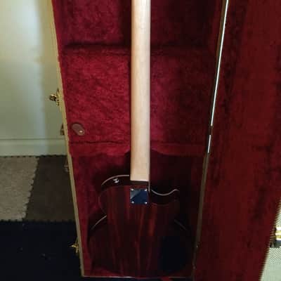 Stiehler Left-Handed Les Paul Bass (Custom 109), Tweed Case Included image 2