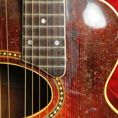 Gibson 1919 Harp Guitar "U" Style Acoustic Instrument Pre-Owned image 7